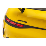 Elektrické autíčko Mercedes-Benz GT63 AMG - dvojmiestne, žlté